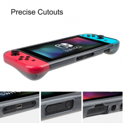 Nintendo SwitchFunda protectora - con 2 protectores de pantalla - para Nintendo Switch Joycon Console