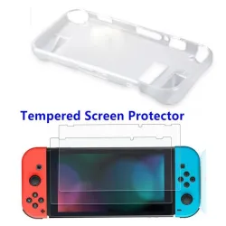Nintendo SwitchFunda protectora - con 2 protectores de pantalla - para Nintendo Switch Joycon Console