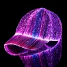 Baseballcap - glasvezel - LED - USB - witPetten & Hoeden