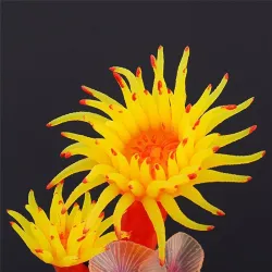 Silikonkorallplante - akvariedekorasjon