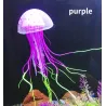 Leuchtende Silikonqualle - Aquariendekoration