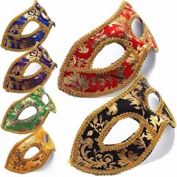Venetiansk øjenmaske - maskerade - halloween - fest