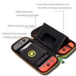 Hard beskyttende oppbevaringspose - for Nintendo Switch OLED / Nintendo Switch