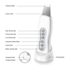 Ultralyd ansiktsrens - massasje - peeling - løfting