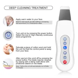 Ultralyd ansiktsrens - massasje - peeling - løfting