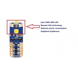 T4W BA9S 363 1895 233 - Cree Chip LED - Autolampe