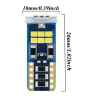 T10 W5W WY5W - CREE CHIP LED - bilpære - 4 stk.