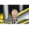 BENYAR - elegant Quartz-klocka - kronograf - vattentät - rostfritt stål - guld