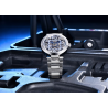 BENYAR - automatisk mekanisk klocka - ihålig design - rostfritt stål - blå