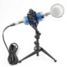 BM8000 - wired recording condenser - microphone - shock mount - stand - 3.5mm plugMicrophones