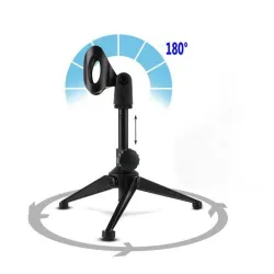 BM8000 - bedrade opnamecondensator - microfoon - shockmount - standaard - 3,5 mm plugMicrofonen