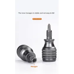 7 in 1 - mini titanium screwdriver - magnetic - S2 alloy steel drill bitScrewdrivers