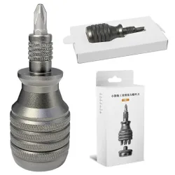 7 en 1 - mini tournevis en titane - magnétique - foret en acier allié S2