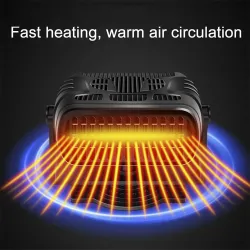 4 i 1 bilvärmare - kyl / värmefläkt - torktumlare / avfuktare / defroster - 120W