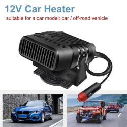 4 i 1 bilvarmer - køle- / varmeblæser - tørretumbler / affugter / defroster - 120W