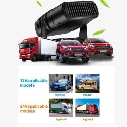 4 in 1 Autoheizung - Kühlung / Heizgebläse - Trockner / Demister / Defroster - 120W