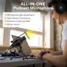 MAONO - kondensaattorimikrofoni - vahvistusnuppi - kolmijalka - USB