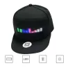 Lysende LED baseball cap - Bluetooth kontrol