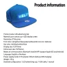 Lysende LED baseball cap - Bluetooth kontrol