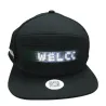 Lysende LED baseball cap - Bluetooth kontrol