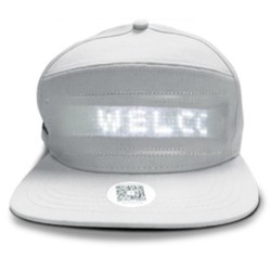 Valoisa LED-baseball-lippis - Bluetooth-ohjaus