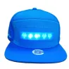 Lysende LED baseball cap - Bluetooth kontrol