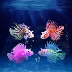 Poisson-papillon lumineux en silicone - phosphorescent - décoration d'aquarium