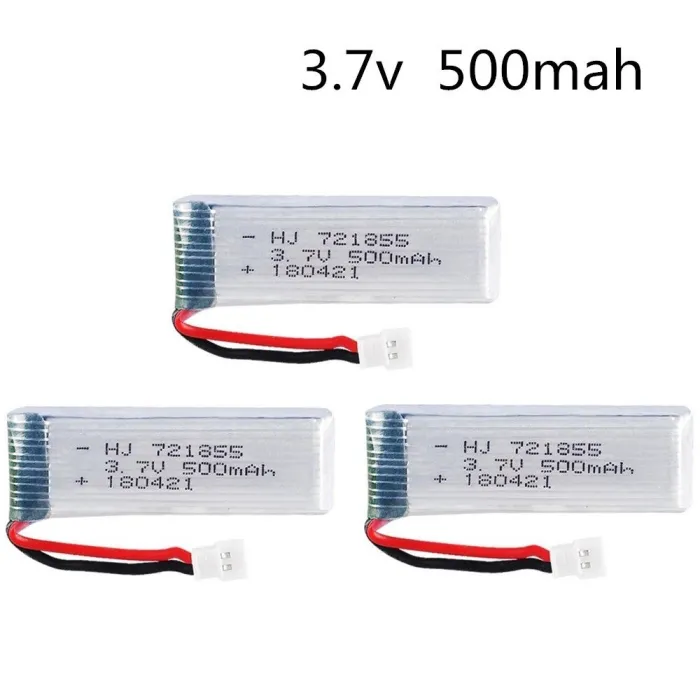 3.7V - 500mah - 25C - bateria lipo - do Quadkoptera Wltoys E50 E50SBaterie