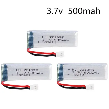 3.7V - 500mah - 25C - bateria lipo - do Quadkoptera Wltoys E50 E50SBaterie