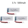 3.7V - 500mah - 25C - bateria lipo - do Quadkoptera Wltoys E50 E50SBaterie