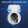 Caméra sans fil - babyphone - suivi automatique - audio bidirectionnel - 5G IP - WiFi - 720P