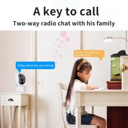 Trådløst kamera - babymonitor - autosporing - toveis lyd - 5G IP - WiFi - 720P