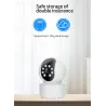 Langaton kamera - itkuhälytin - automaattinen seuranta - kaksisuuntainen ääni - 5G IP - WiFi - 720P