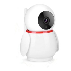 Câmera IP sem fio CCTV - monitor de bebê - rastreamento automático - visão noturna - 720P - WiFi