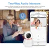 CCTV trådløst IP-kamera - babymonitor - autosporing - nattsyn - 720P - WiFi