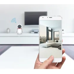 Caméra IP sans fil CCTV - babyphone - suivi automatique - vision nocturne - 720P - WiFi