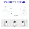 Caméra IP sans fil CCTV - babyphone - suivi automatique - vision nocturne - 720P - WiFi