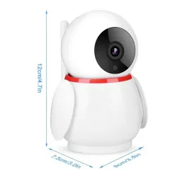 CCTV bezprzewodowa kamera IP - elektroniczna niania - automatyczne śledzenie - noktowizor - 720P - WiFiBezpieczeństwo
