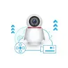 Caméra IP sans fil CCTV - babyphone - suivi automatique - vision nocturne - 720P - WiFi