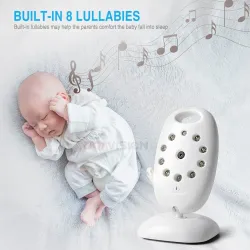 VB601 - video babyalarm - trådløst kamera - to-vejs snak - nattesyn - LCD