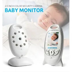VB601 - video babyalarm - trådløst kamera - to-vejs snak - nattesyn - LCD