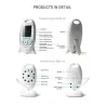VB601 - Video-Babyphone - drahtlose Kamera - Zwei-Wege-Gespräch - Nachtsicht - LCD