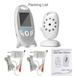 VB60 - elektroniczna niania - kamera bezprzewodowa - dwukierunkowa rozmowa - noktowizor - LCDBezpieczeństwo