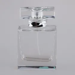 Szklana buteleczka na perfumy - pusty pojemnik - z atomizerem - 50 mlPerfumy