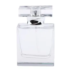 Glass perfume bottle - empty container - with atomizer - 50 mlPerfumes
