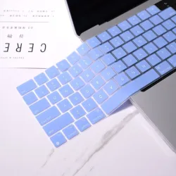 Silikontastaturdeksel - vanntett - støvtett - for MacBook Air / Pro / Max
