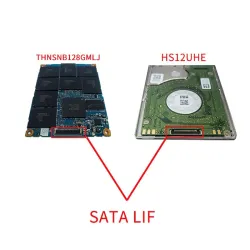 1,8 tommer - SATA LIF - 128 GB Ssd-stasjon - med kabel - for MacBook Air