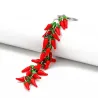 Piment rouge multicouche - porte-clés