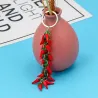 Piment rouge multicouche - porte-clés