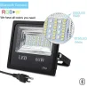 60W - Bluetooth - RGB - LED flomlys - utendørs reflektor med musikk